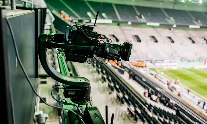 La Ligue allemande de football teste le déplacement de la caméra principale pendant un match de Bundesliga