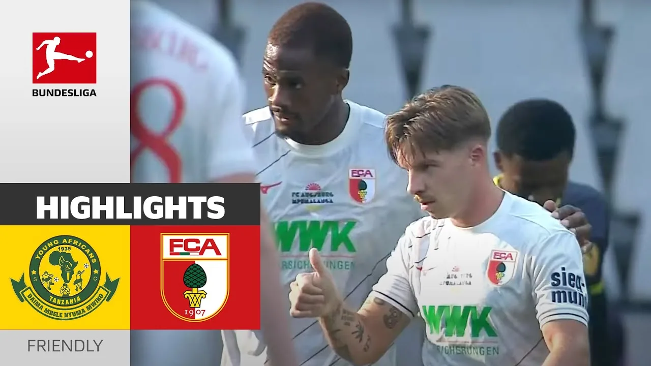 Bundesliga en Afrique du Sud | Jeunes Africains SC contre FC Augsbourg 1-2 | Points forts