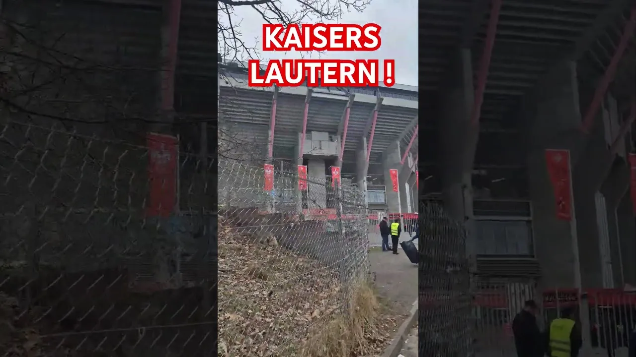 Schon vor dem Stadion hört man die Kurve schreien! #kaiserslautern #Hannover #Bundesliga #betze