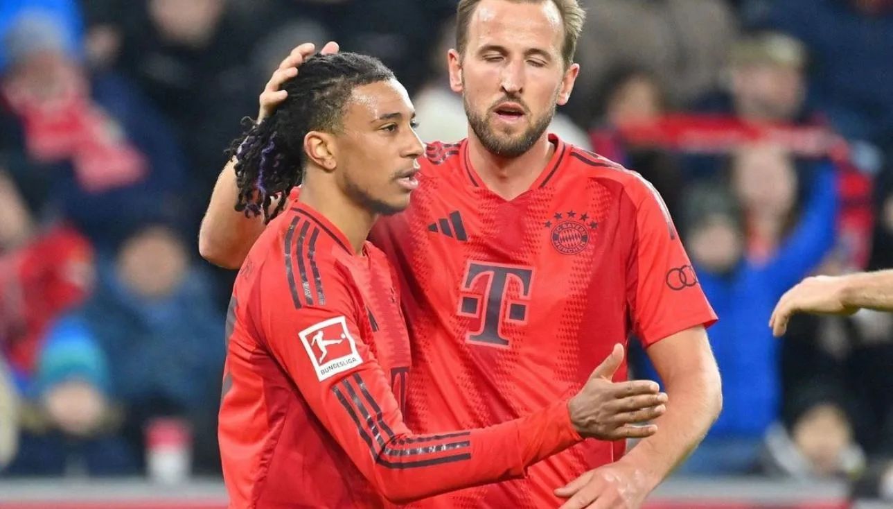Olisen, meilleur joueur du Bayern Munich lors de la soirée des six buts du premier match de 2025