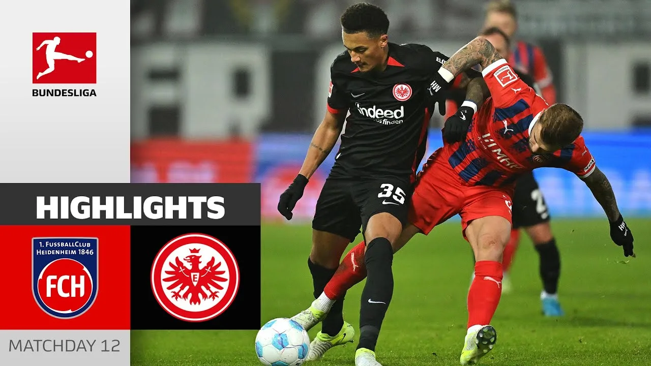 Francfort imparable !| 1. FC Heidenheim 1846 – Eintracht Francfort | 12e journée – Bundesliga 24/25