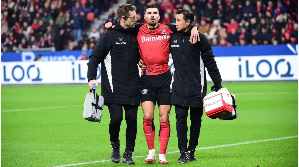 Bayer Leverkusen : Martin Terrier absent pour une longue période en raison d’une déchirure du tendon d’Achille