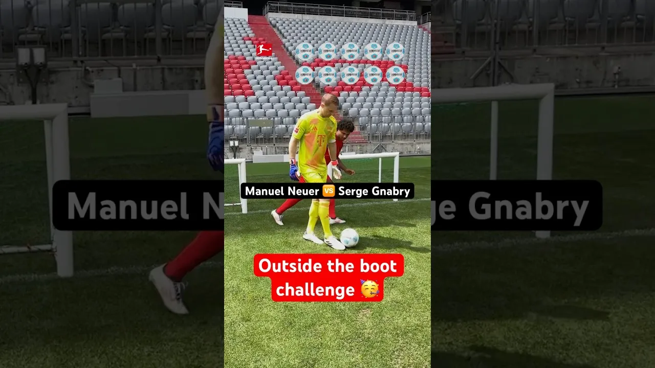 NEUER 🆚 GNABRY – Qui marque le plus de buts ?! 🤩