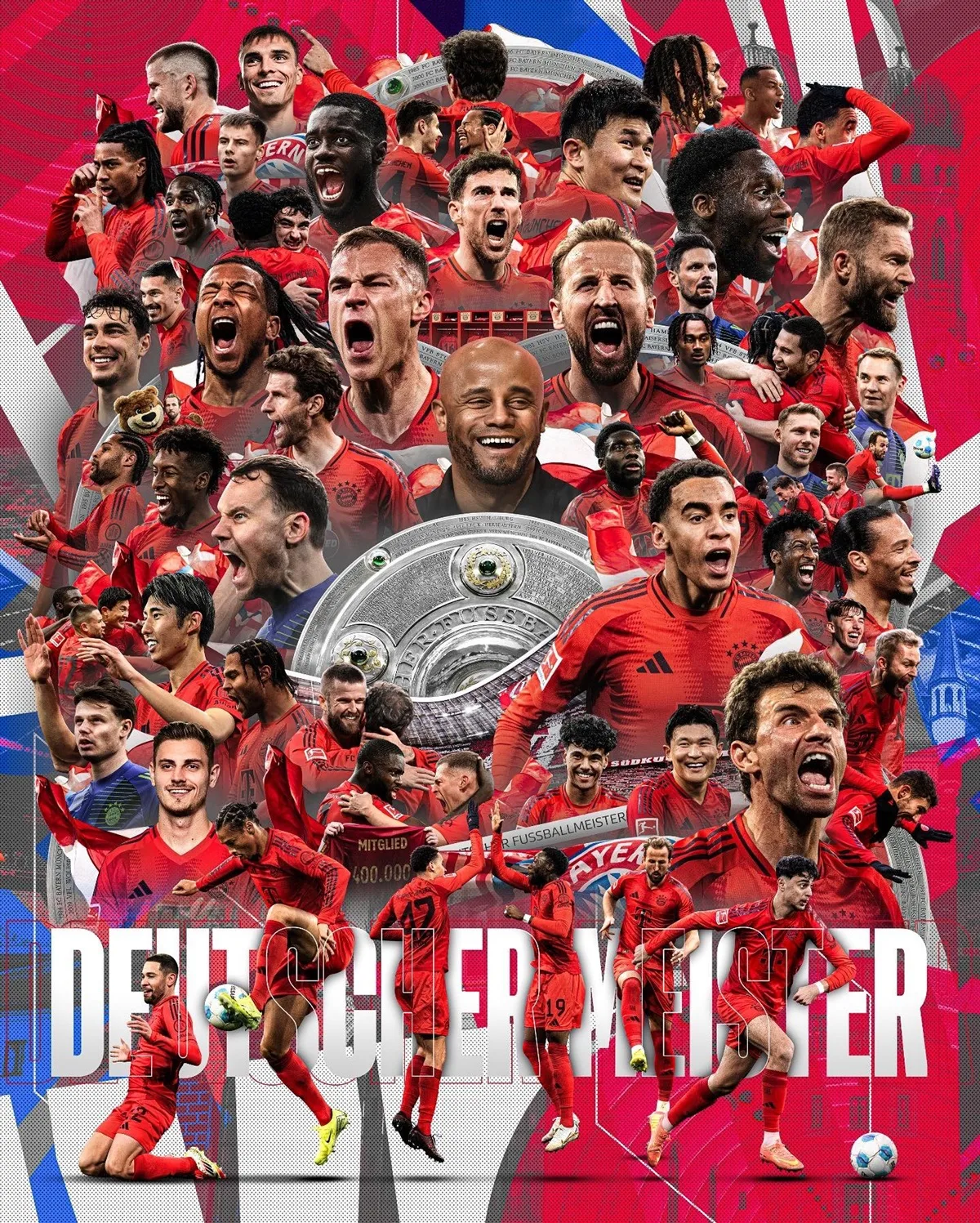 Bayern Munich, champion allemand pour la 34e fois
