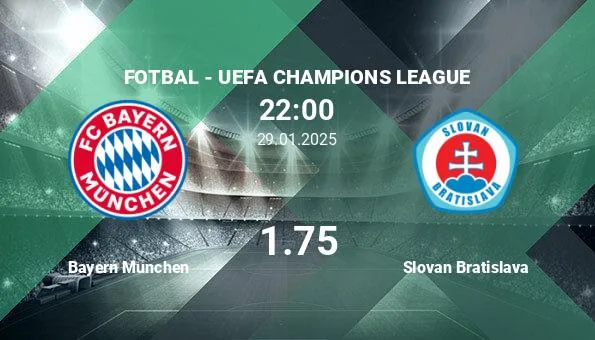 Bayern Munich vs Slovan Bratislava, paris paris …