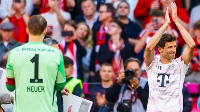 Beau cadeau pour Thomas Mueller lors du dernier match à domicile avec le Bayern Munich
