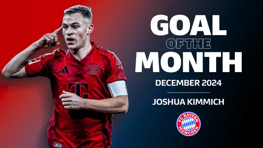 Joshua Kimmich remporte le but du mois de Bundesliga en décembre !