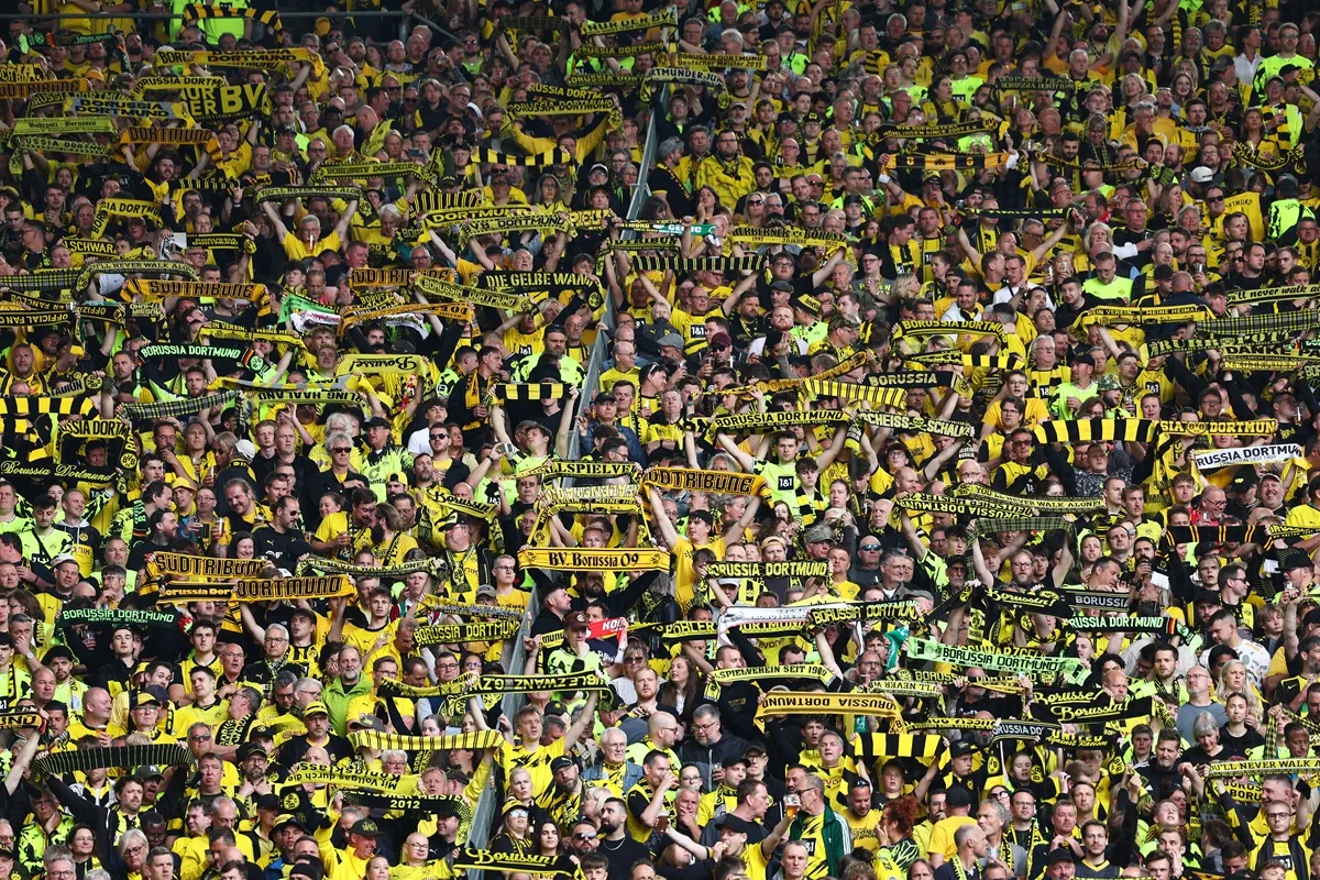 Le Borussia Dortmund a dirigé le classement des spectateurs en Europe