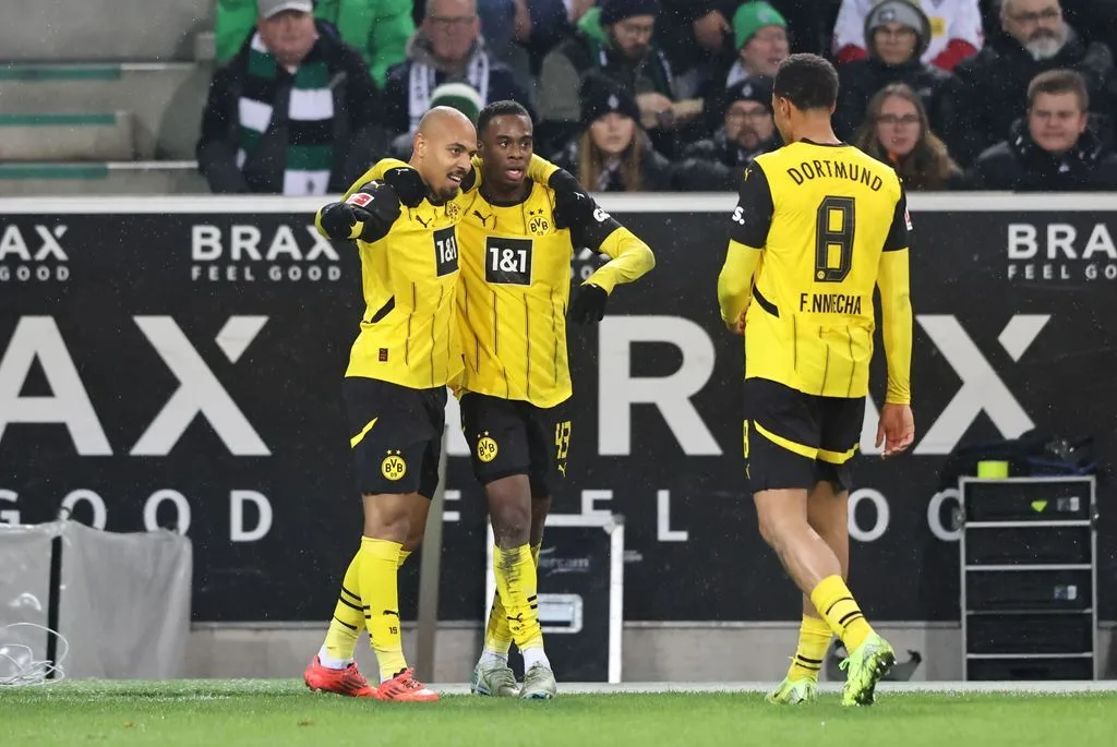Borussia Dortmund : scores pour le match de Bundesliga au Borussia Mönchengladbach