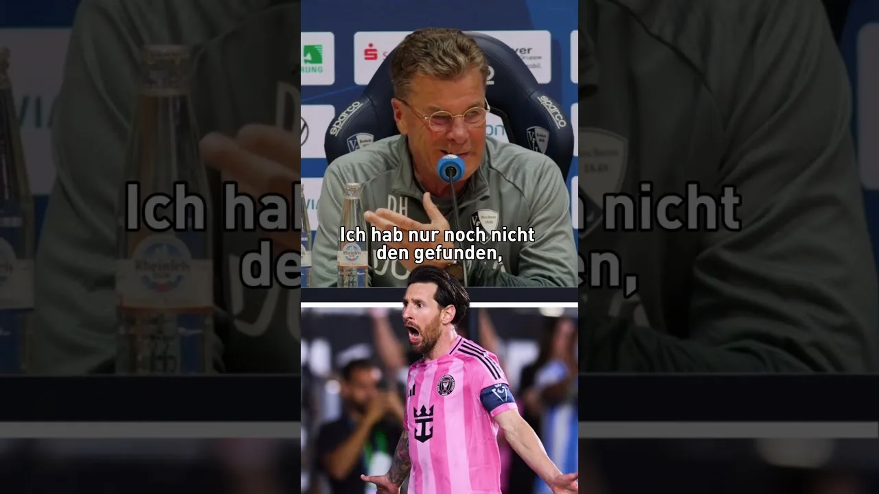 Lionel Messi à VFL Bochum? 😮 #messi #Hecking #vflbochum #bundesliga #football