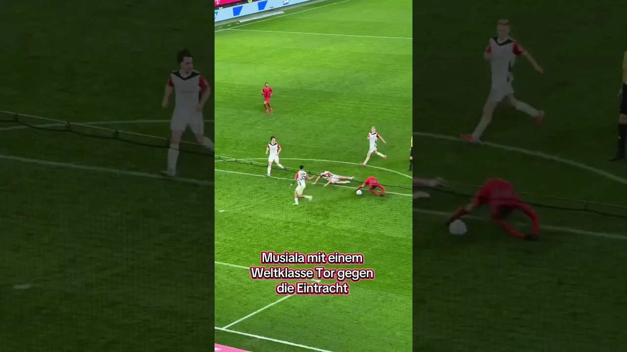 Musiala Traumtor Fc Bayern vs Eintracht Frankfurt #bayern #bundesliga #fcbayern #eintrachtfrankfurt