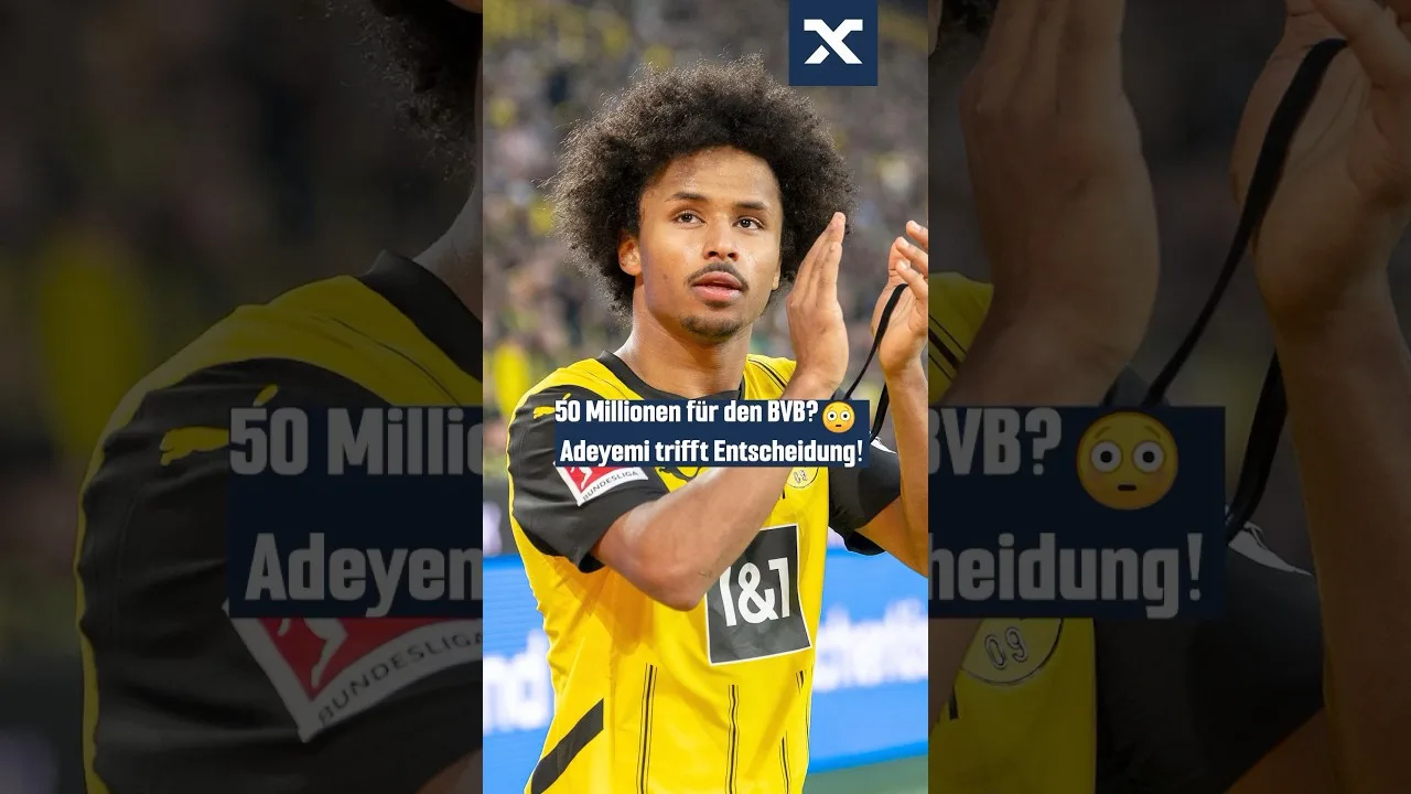 Klingelt die Kasse beim BVB? 😱💸 #bundesliga #bvb #adeyemi #shorts