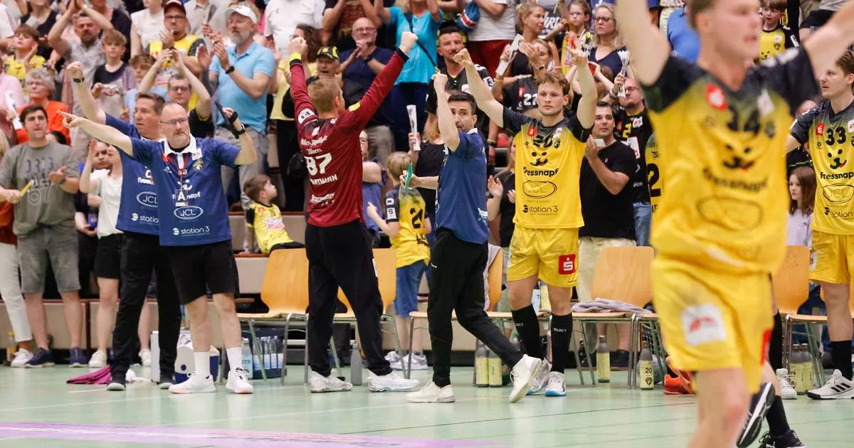 HSG Krefeld célèbre la promotion de la 2e Bundesliga