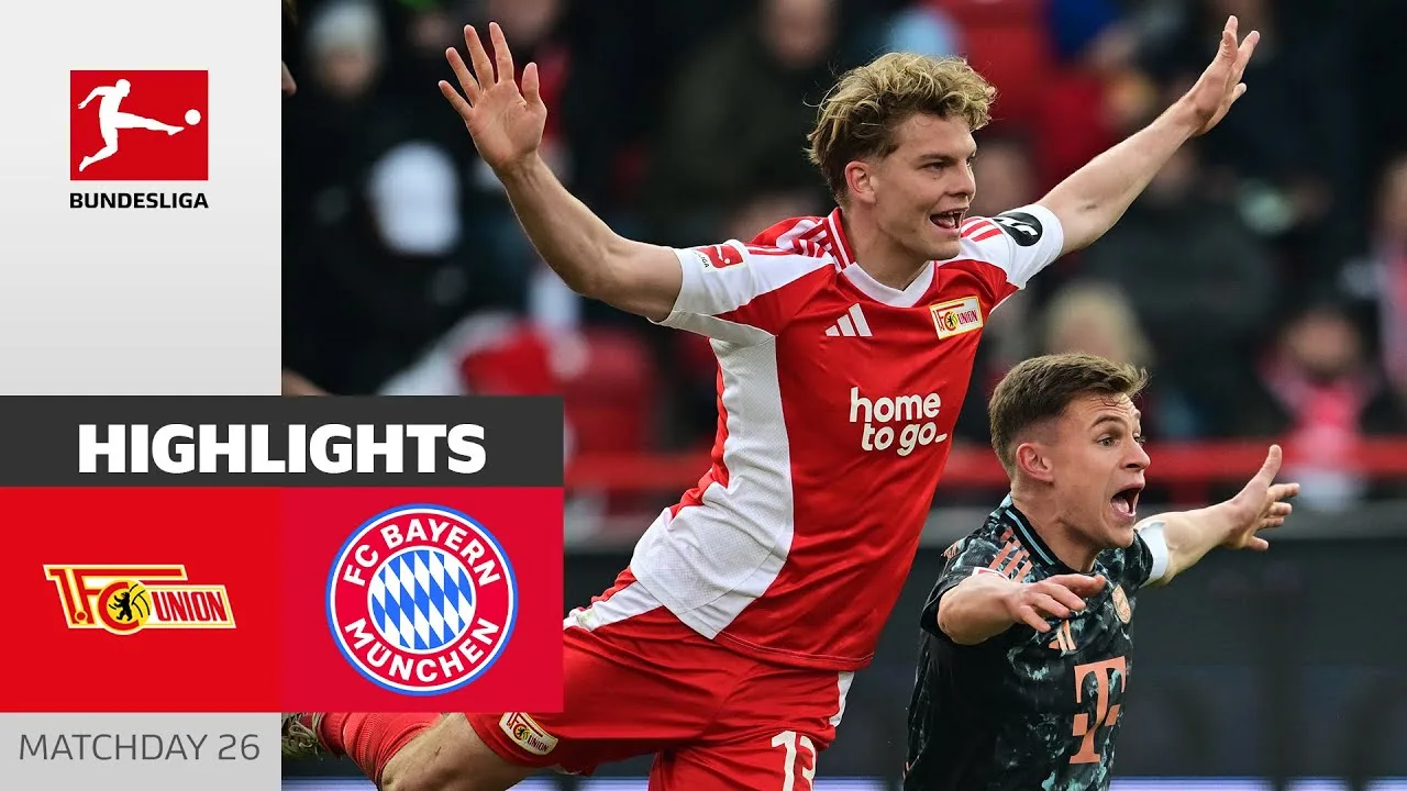 Union se bat pour un point contre la Bavière! | 1. FC Union Berlin – FC Bayern Munich 1-1 | Bundesliga
