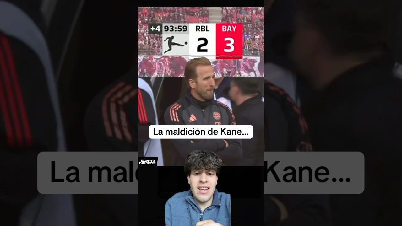Se le RESISTE el PRIMER TITULO A HARRY KANE… #harrykane #titulos #bayernmunich #bundesliga