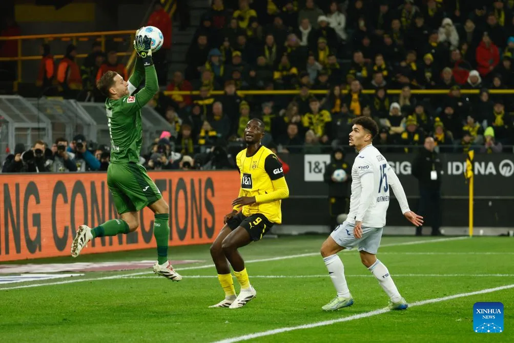 Borussia Dortmund contre. TSG Hoffenheim-Xinhua