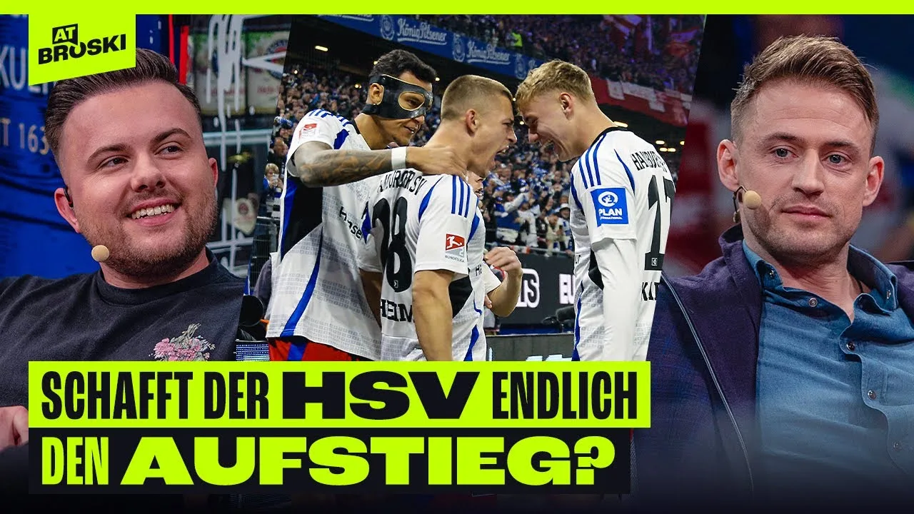 Le HSV monte enfin à la 2e Bundesliga dans le formulaire Vérifier 😨 | À Broski – The Sport Show