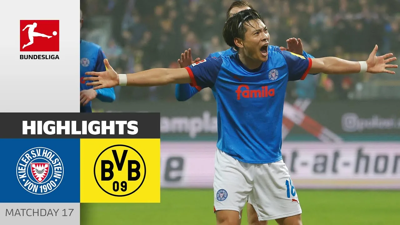 Sensation dans le Nord ! | Holstein Kiel – Borussia Dortmund | Faits saillants | MD17 – Bundesliga 24/25