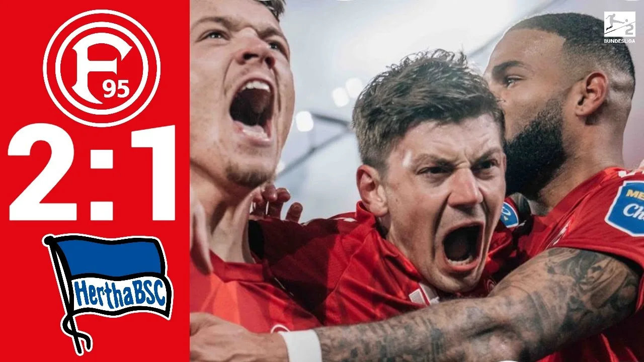 Fortuna Düsseldorf – Hertha BSC 2:1 Hightlights | 2. Bundesliga – 2024/2025