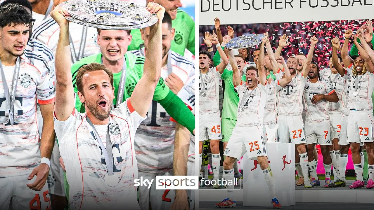 Harry Kane a enfin ses mains sur l’argenterie alors que le Bayern Munich soulève le titre de Bundesliga 🏆
