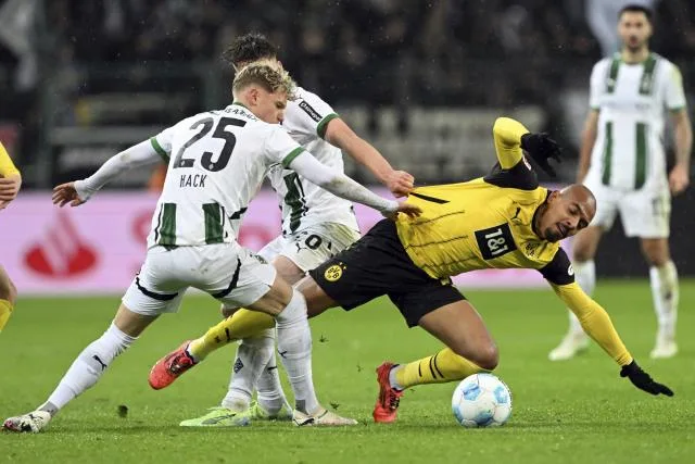 Le Borussia Dortmund décevant à Mönchengladbach avant d’affronter le Barça