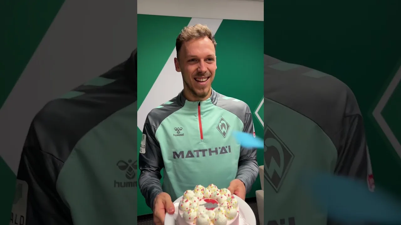 Garçon d’anniversaire 🥳🎂 #svw #werderbremen #bundesliga