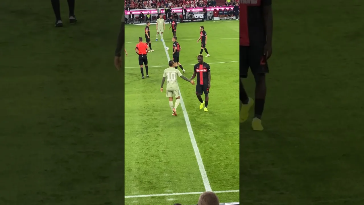 Sane X Boniface #fy #leroysane #boniface #fußball #bundesliga #fcbayern #leverkusen #wow #viral #fcb