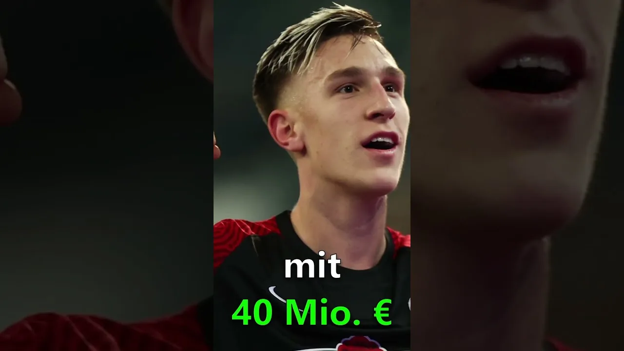 Les 10 joueurs de football allemands les plus précieux! 🥇 # shorts #fussball #bundesliga