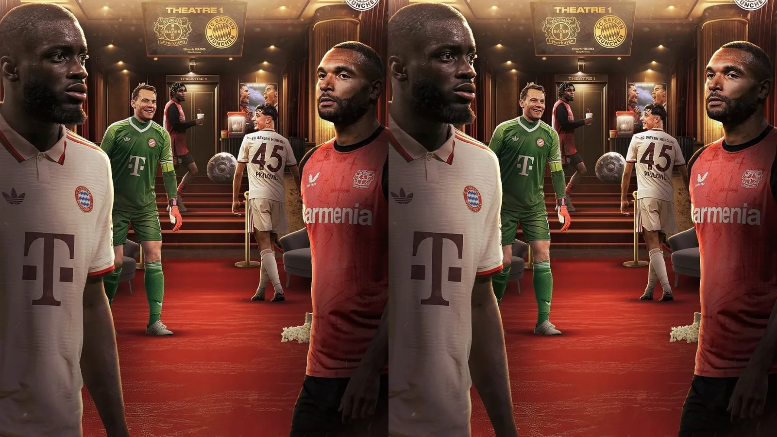 Streaming en direct en direct Bayer Leverkusen vs Bayern Munich dans la Bundesliga