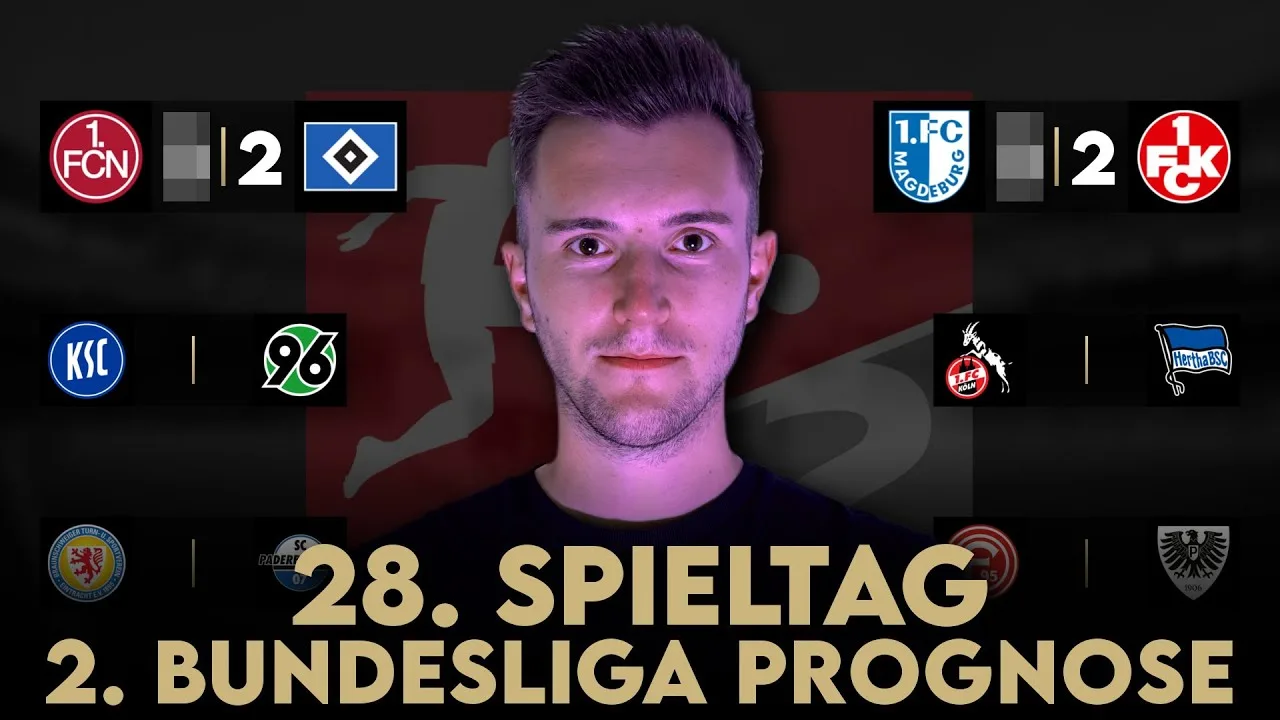 2. Prévisions de Bundesliga | 28e Conseils de match et aperçu | 2024/25