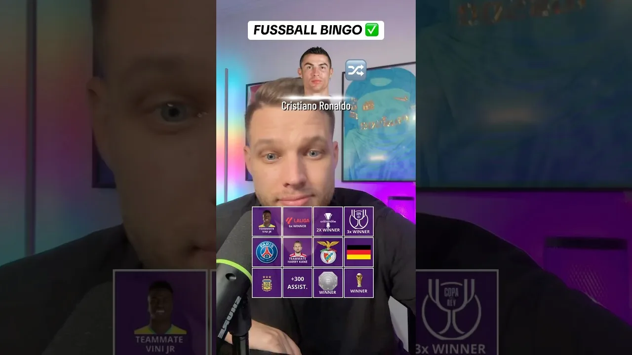BINGO Football ✅🔥 #bingo #fussballbingo #fussball #bundesliga