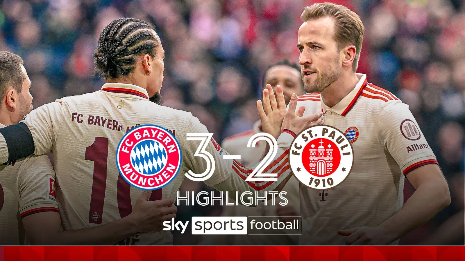 Bayern Munich 3-2 FC St. Pauli | Bundesliga Faits saillants | Nouvelles de football | Sky Sports