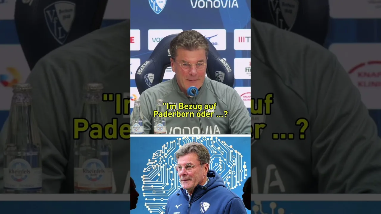 L’IA était hier, Hecking utilise le #yt #shorts #bundesliga #fussball #bochum