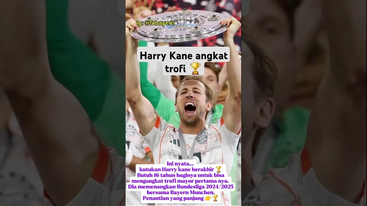 selamat Harry Kane 🏆   #football  #harrykane  #bayernmunich  #bundesliga