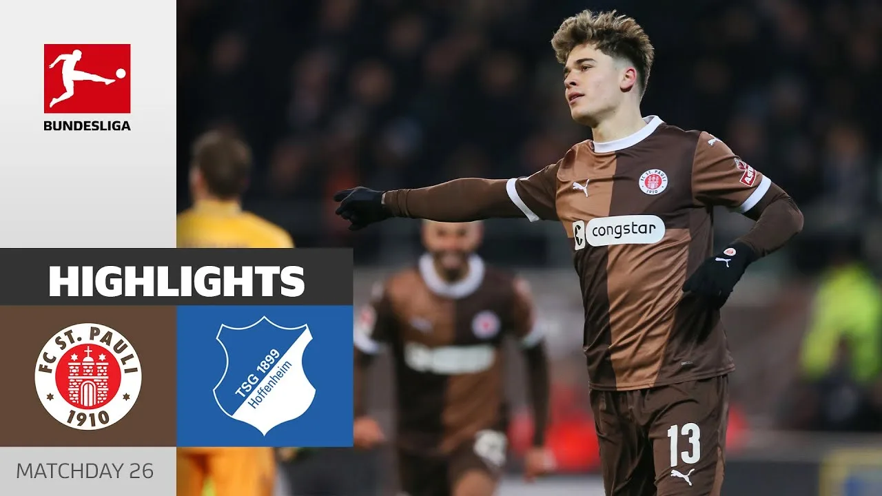 Gagnant du match Weißhaupt! | FC St. Pauli – TSG Hoffenheim 1-0 | Faits saillants | MD 26 – Bundesliga 2024/25