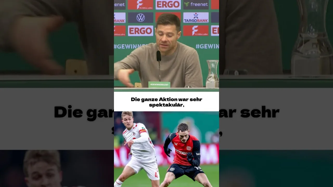 3:2 nach Verlängerung gegen Köln im DFB-Pokal! Xabi Alonso über Wirtz Vorlage: „Sehr spektakulär.“