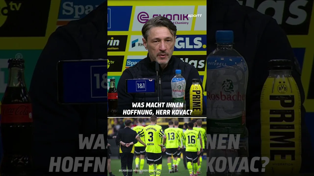 Nach der Pleite gegen Augsburg spricht Niko Kovac über das, was ihm Hoffnung macht. ⚽ #shorts