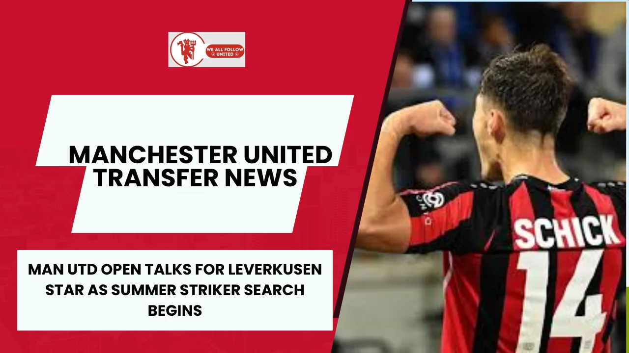 Manchester United expire la star de Bayer Leverkusen Patrick Schick