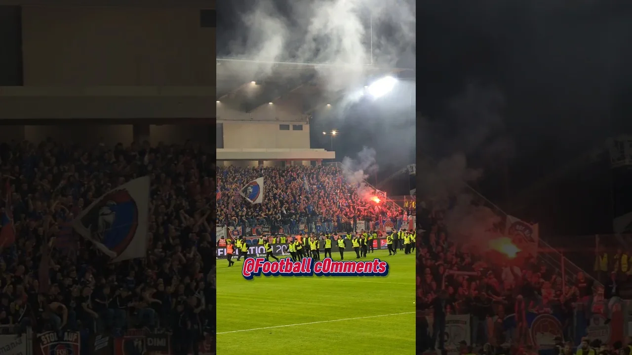 Der Schlusspfiff in der Relegation 🏟️📢#heidenheim #fch #ultras #fans #bundesliga #fußball #stadion
