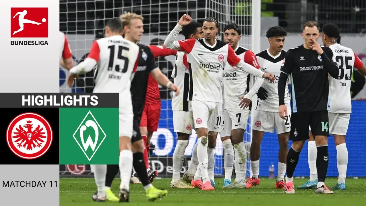 Eintracht Francfort – Werder Brême | 1:0 | Résumé | Bundesliga 2024-25 | Francfort Brême