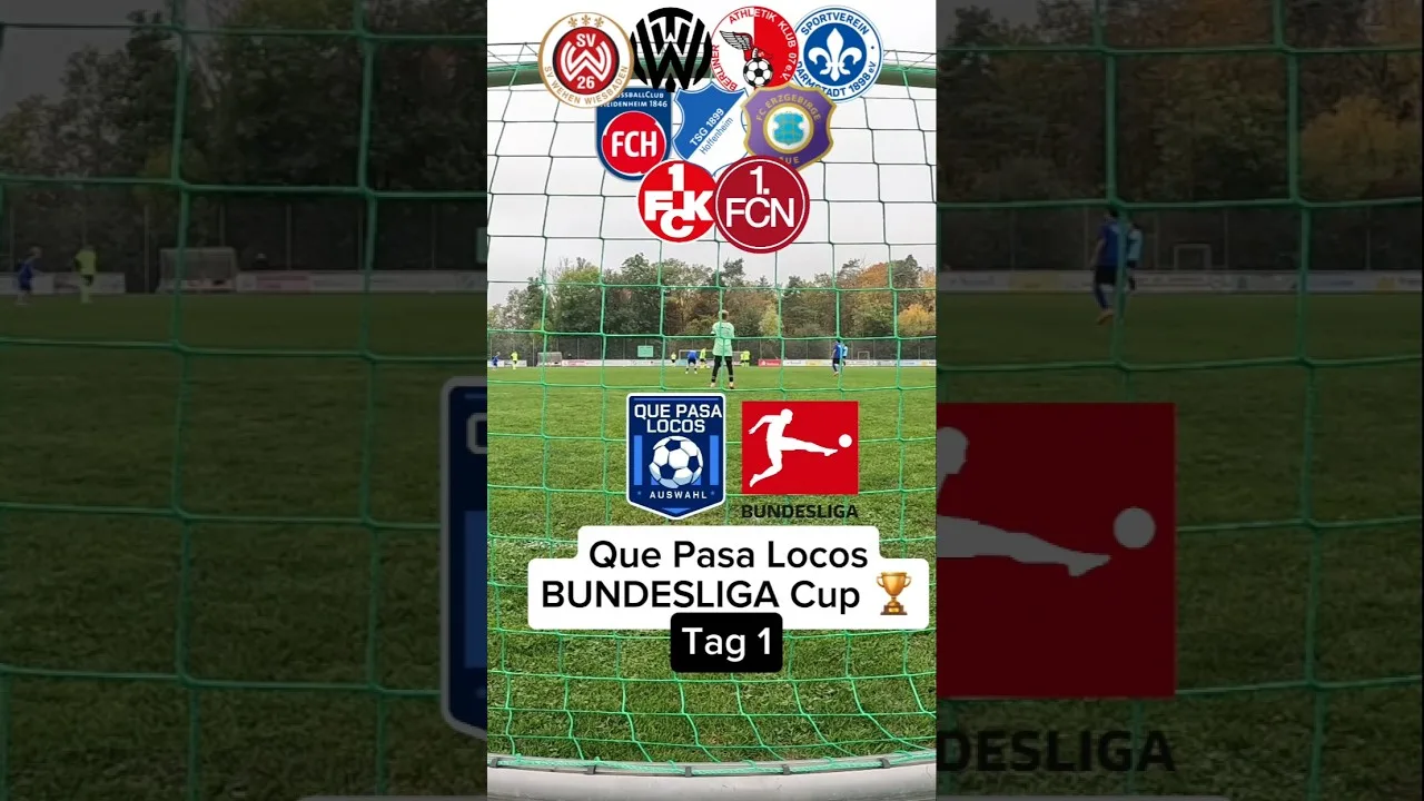 Que Pasa Locos Bundesliga Cup 🏆 Tag 1️⃣ Highlights ✨️ #goalkeeper #football #gripmode