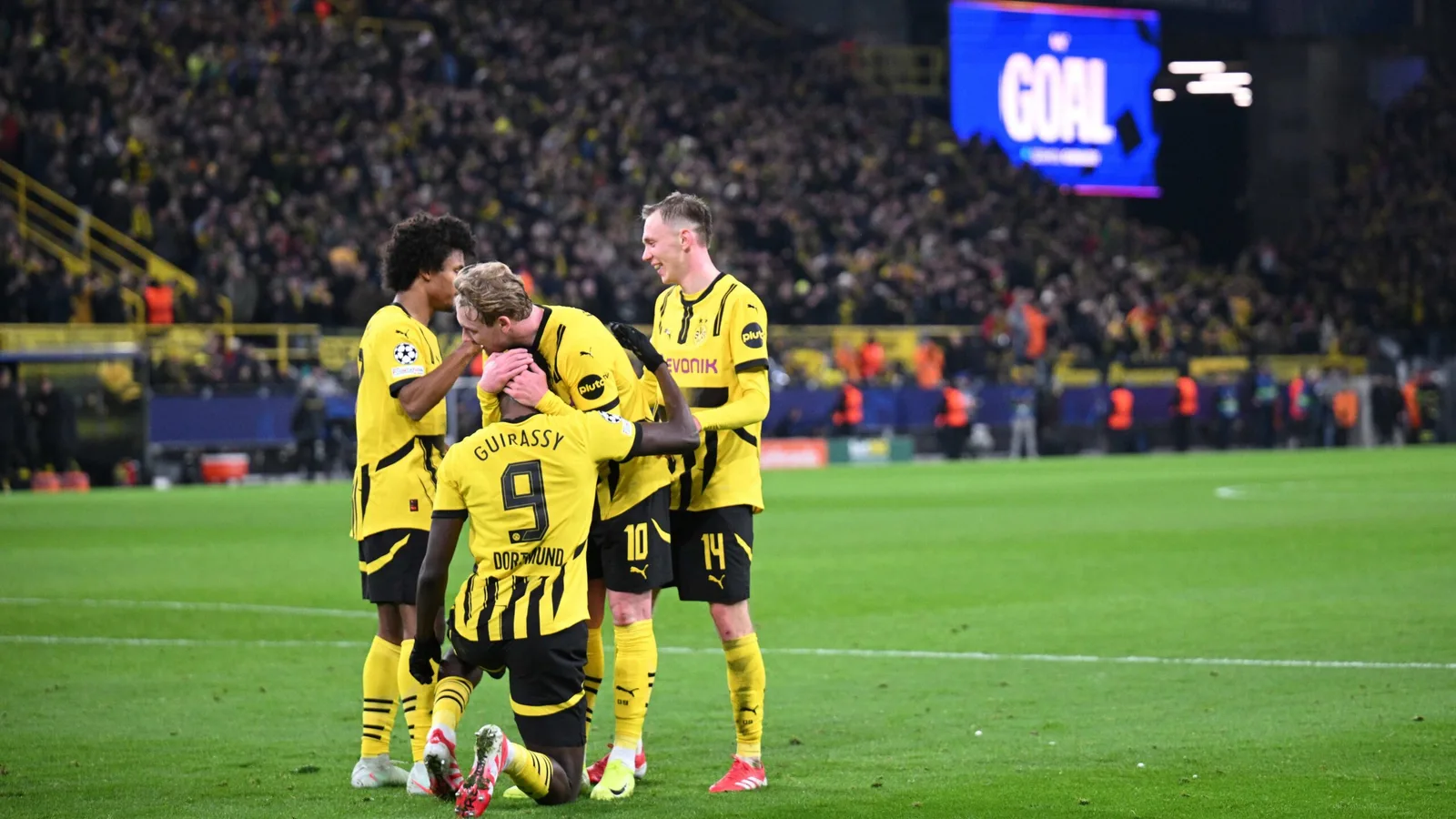 Borussia Dortmund Player les évaluations d’une victoire de 3-1 contre Shakhtar Donetsk