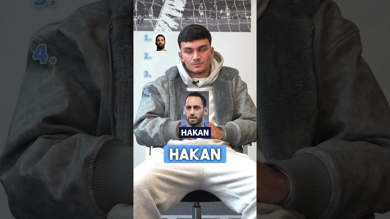 Blindranking mit CAN UZUN: Die besten türkischen Spieler #shorts #Uzun #frankfurt #Bundesliga #viral