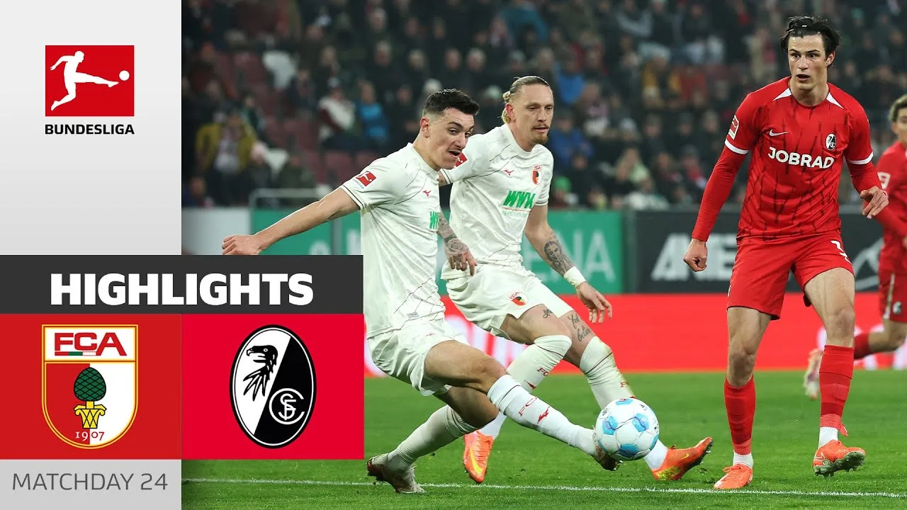 Points partagés dans Augsburg! | FC Augsburg – SC Freiburg 0-0 | Faits saillants | MatchDay 24 – Bundesliga
