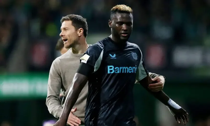 Boniface manquera le dernier match du Bayer Leverkusen en 2024