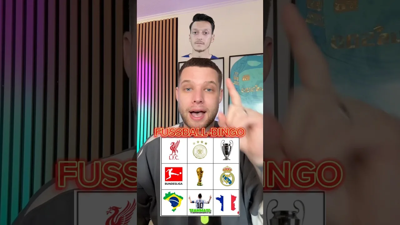 Football Bingo xxxl 🚨✅ #bingo #fussball ballomingo #bundredlige #Challen #mlessi #UCl