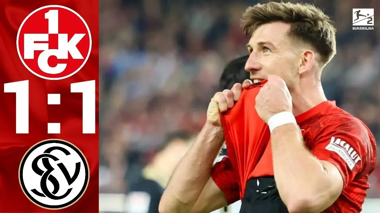 1. FC Kaiserslautern – SV Elversberg 1:1 Hightlights Voll | 2. Bundesliga – 2024/2025