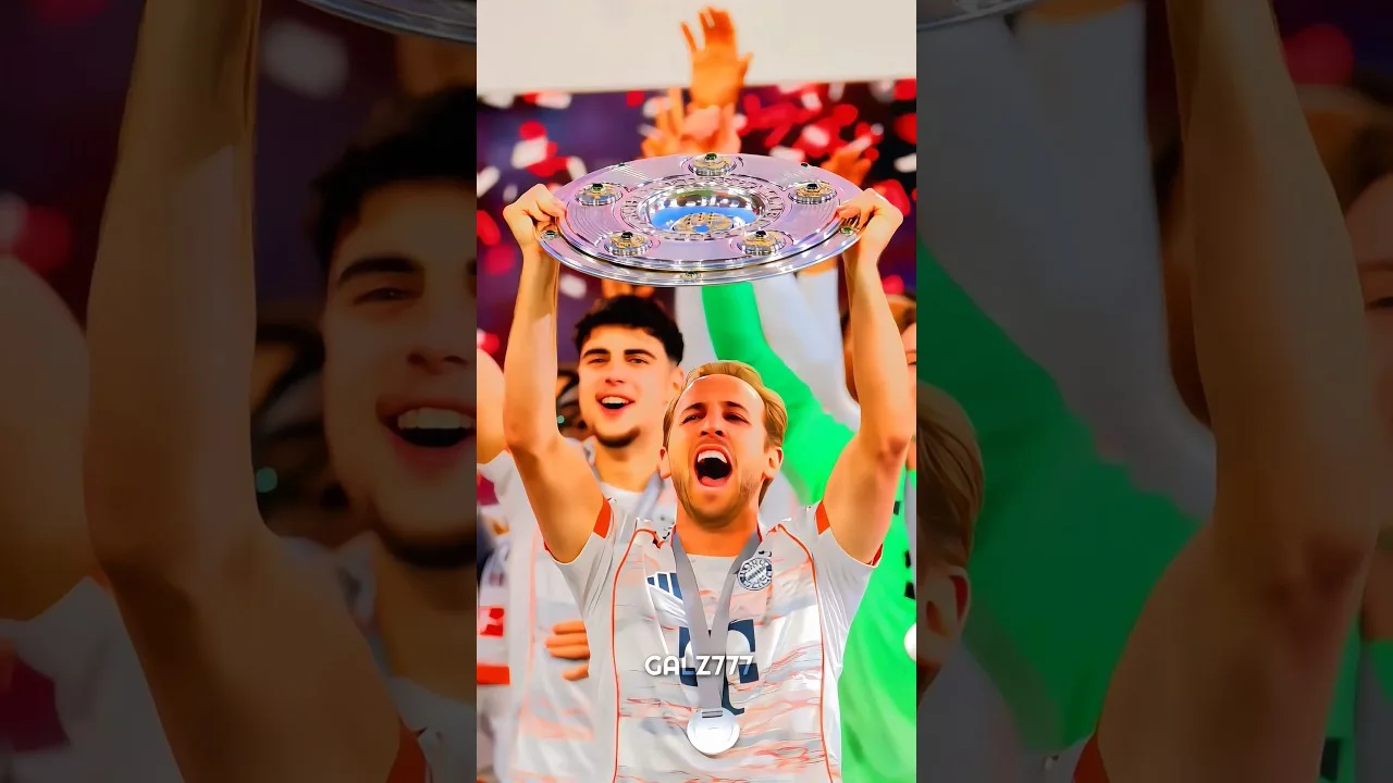 Harry Kane Akhirnya Mendapatkan Trophy Pertama’Nya 🥳🏆 #harrykane #bayernmunich #bundesliga #fyp