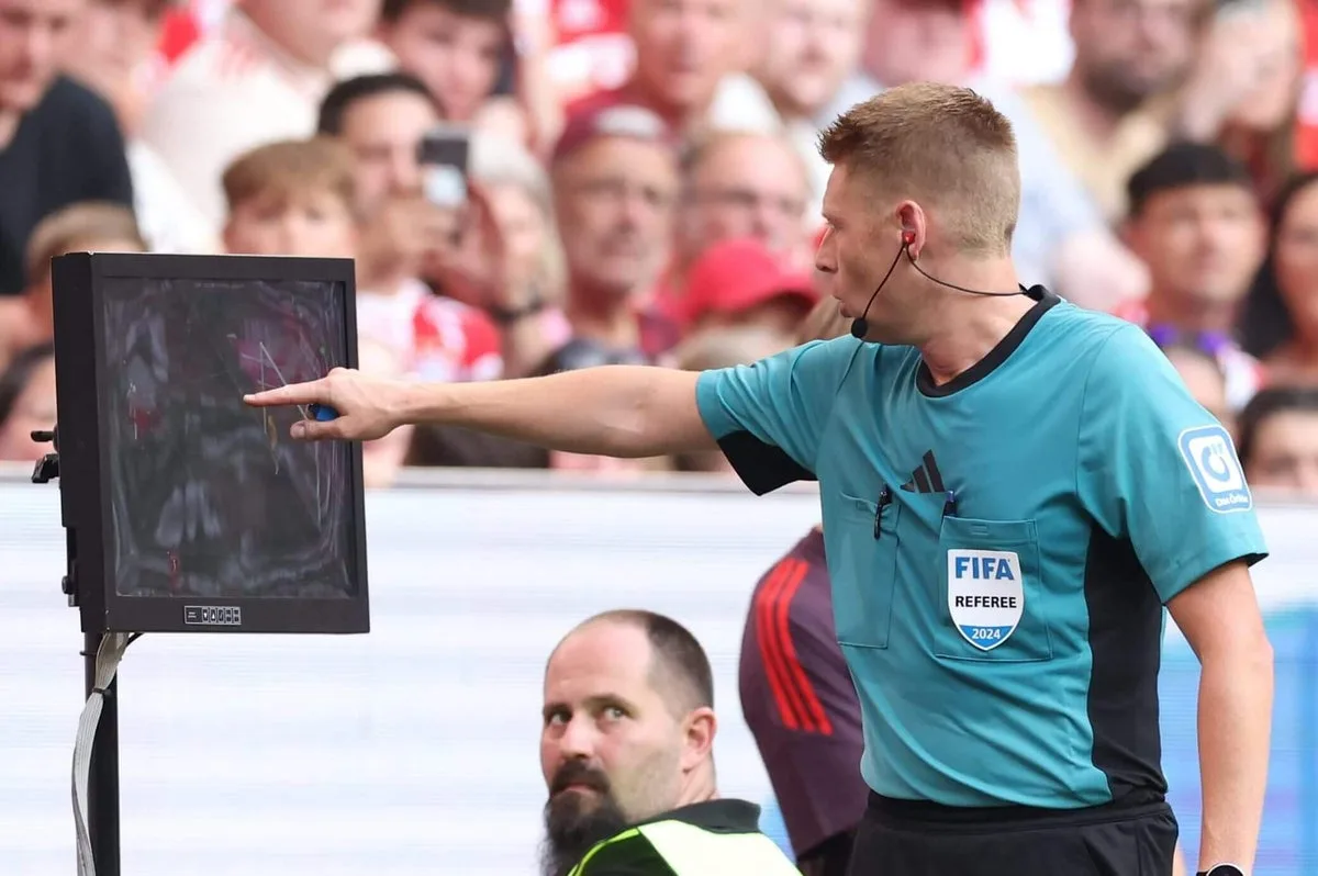 Annonces de Var dans le stade à tester en bundesliga allemande