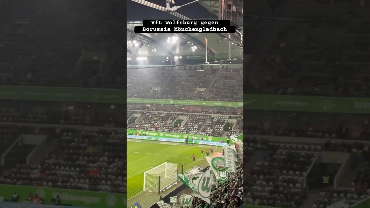 VFL Wolfsburg contre le Borussia Mönchengladbach #bundesliga #soccer #stadion #shorts #wolfsburg #new